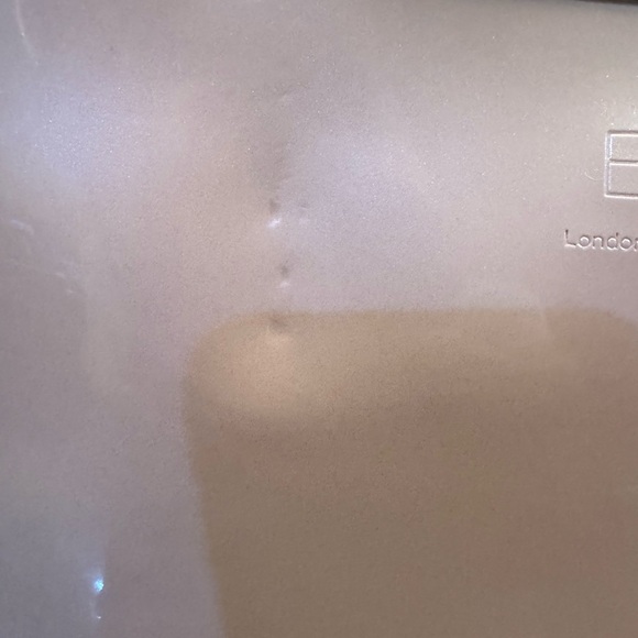 Beijo Light Pink Tote with Polished Silver Handle - Picture 8 of 11